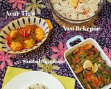 Foto langkah ke 6 dari resep Nasi Bekepor Dan Acar Tigu Khas Kalimantan Timur.
