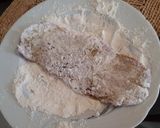 Mustáros sertéscomb hirtelen sütve, nudlival recept fázis 1 fotója