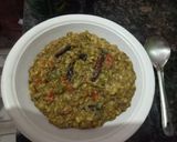भुनी हुई हरी मूंग की दाल(bhuni huyi hari moong ki dal recipe in Hindi) रेसिपी चरण 6 फोटो