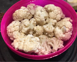 Foto del paso 1 de la receta: Arroz de coliflor con verduras