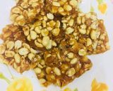 A picture of step 7 of Peanuts Gud chikki.