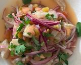 Foto del paso 3 de la receta: Ceviche de lubina a mi manera