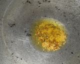 A picture of step 1 of Butter masala sesame potato.
