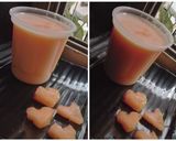 A picture of step 3 of Muskmelon Milkshake.