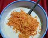 A picture of step 4 of Savoury (salty) carrot crepes.