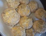 A picture of step 2 of Sausage & Cheese Stuffed Mushrooms.