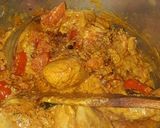 A picture of step 2 of Chicken biryani.