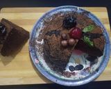 A picture of step 6 of Dark Chocolate Cake.