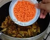 A picture of step 4 of Asian Chicken Fried Rice.