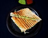 A picture of step 5 of Ghughra Sandwich.