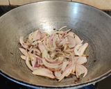 A picture of step 2 of Curd Okra or Dahi ki Bhindi..