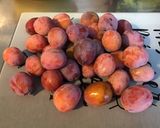 Une image de l'étape 1 de Compote de prunes et pommes à l'orange.