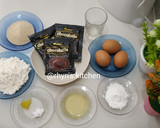 Foto langkah ke 1 dari resep Bolu Kukus Chocolatos,Takaran serba 6 Sendok.