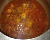A picture of step 3 of Chhurpi soup.