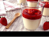 Panacota de fruta light