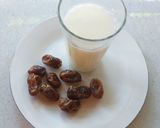 Foto langkah ke 1 dari resep Sukur, susu kurma.