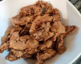 A picture of step 3 of Dragon Chicken.