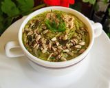 Pas rețetă Supă cremă de legume cu mix de verdeață și semințe!😍😋 2 fotografie