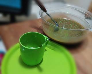 Cendol tepung beras tani - Step 6