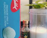 A picture of step 1 of Vanilla milkshake.