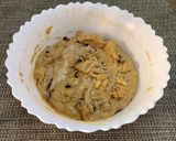 A picture of step 9 of Eggless Chikoo Cake.