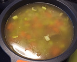 Foto del paso 3 de la receta: Sopa de puerros con hueso de jamón