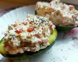 Pas rețetă Avocado umplut cu salată de pui 3 fotografie
