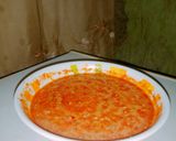 A picture of step 2 of Coconut jollof rice.