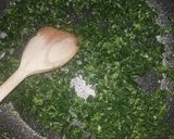 Spenótos-tojásos farfalle recept fázis 1 fotója