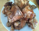 Foto langkah ke 4 dari resep Ayam Pop Lengkap Sambal dan Daun Singkong Rebus.