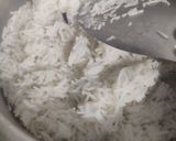 A picture of step 3 of Kathal biryani with pudina dhania chhachh.