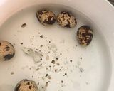 รูปขั้นตอนการทำที่ 1 ของ 🥚ไข่ลูกเขย ไข่นกกระทา+เต้าหู้ (มังสวิรัติ)