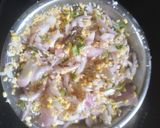 A picture of step 3 of Moong Dal Salad.