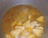 Gambar langkah 2 resipi Masak Lemak Ikan Lais Dan Nenas.