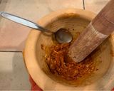 รูปขั้นตอนการทำที่ 4 ของ ขนมจีนตีนไก่