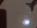 Mousse de piloncillo con jelly de guayaba