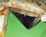 Foto del paso 6 de la receta: Pizza rellena fácil 🍕🍻 Cebolla, jamón Cocido y Mozzarella