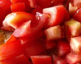 A picture of step 2 of Tomato milkshake.