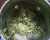 A picture of step 1 of Pudina rice.