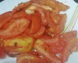 A picture of step 4 of Thakkali Chutney.