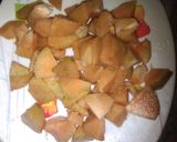 A picture of step 2 of Chickoo and dry fruit smoothie.
