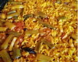 Foto del paso 7 de la receta: Arroz con pulpo y ajetes