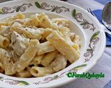 Foto langkah ke 8 dari resep Elicoidali Chicken Alfredo.