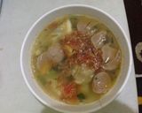 Foto langkah ke 5 dari resep Sop sayur bakso.