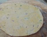 A picture of step 7 of Missi Roti.