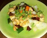 รูปขั้นตอนการทำที่ 6 ของ ไก่ผัดเม็ดมะม่วง