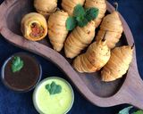 ભરેલા મરચા ના ભજીયા તળ્યા વગર (Stuffed Chili Pakoda without Fry Recipe In Gujarati) રેસીપી સ્ટેપ5ફોટો