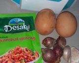 Foto langkah ke 1 dari resep Balado Telur Ceplok (Desaku).