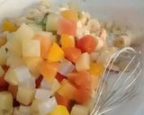 A picture of step 5 of Creamy fruit chaat.