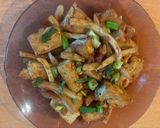 A picture of step 3 of Braised Tofu and Potatoes with Tomato.